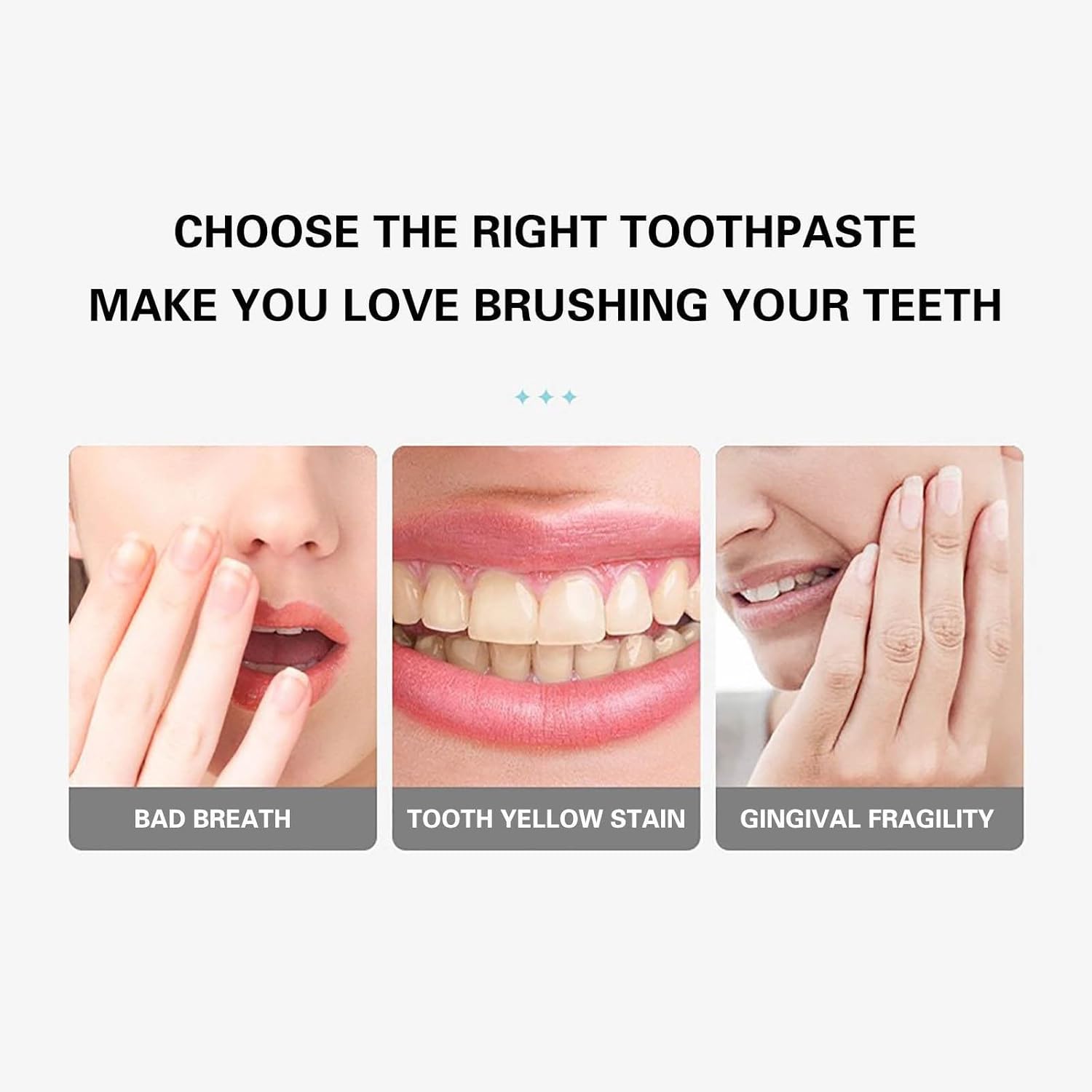 UTOGRU Whitening Toothpaste  – Teeth Brightening & Fresh Breath Formula