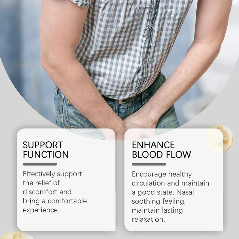 Ximonth Bee Venom Nasal Inhaler for Prostate Wellness - Stick for Men’s Circulation & Vitality Support