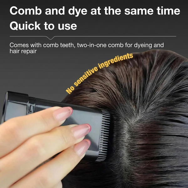 Hair Color Stick, Instant Gray Coverage, Natural Look, Waterproof Temporary Hair Dye for Men & Women – alternate view