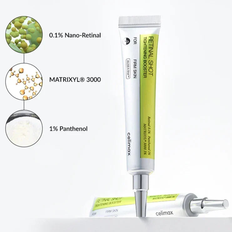 Celimax Vita A Retinal Shot Tightening Booster - 0.1% Retinal & 3% Matrixy